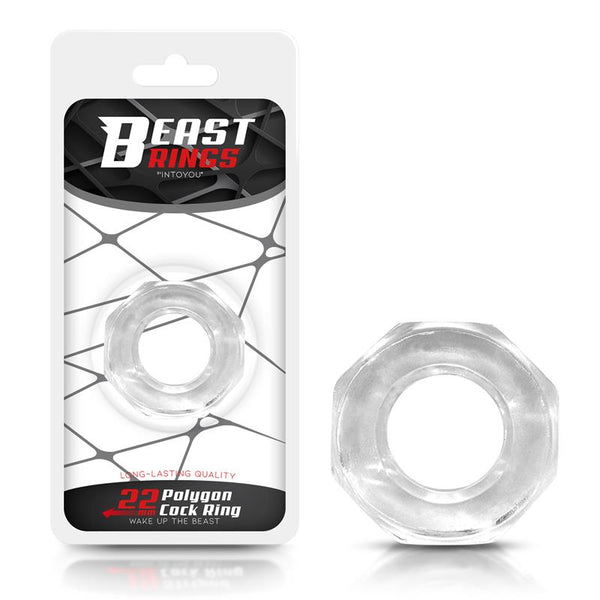 Beast Rings Penisring Polygon Transparent - Lovebunny.se