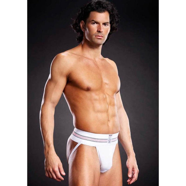 Blueline Microfiber Jockstrap Vit - Lovebunny.se