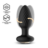 Drago Buttplug Vibration & 360º Twister - Lovebunny.se