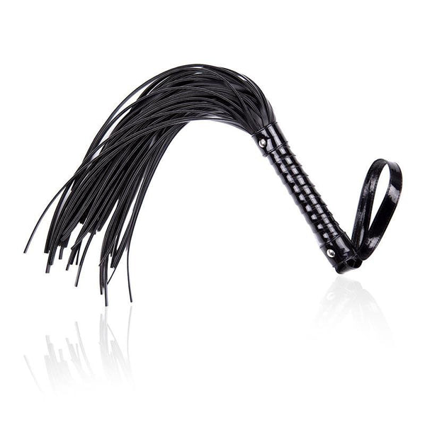 Fetish Addict Shinny Handle Flogger 44cm - Lovebunny.se