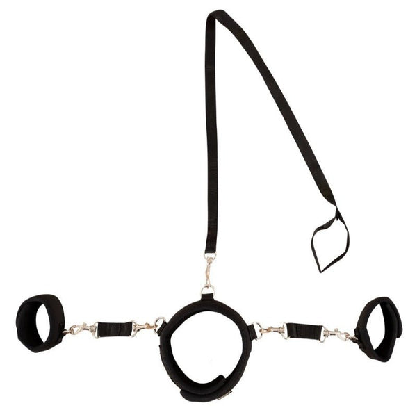 Fetish Fantasy Collar with Cuffs and Leash - Lovebunny.se