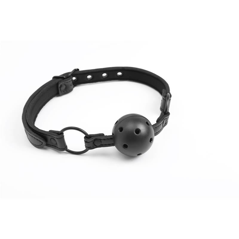 INTOYOU Adjustable Breathable Ball Gag Vegan Leather - Lovebunny.se