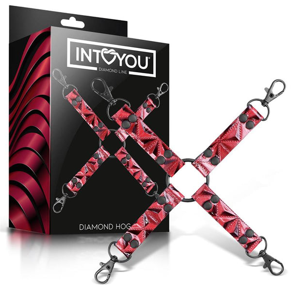 INTOYOU Hogtie Diamond Vegan Leather - Lovebunny.se