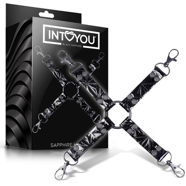 INTOYOU Hogtie Sapphire Vegan Leather - Lovebunny.se