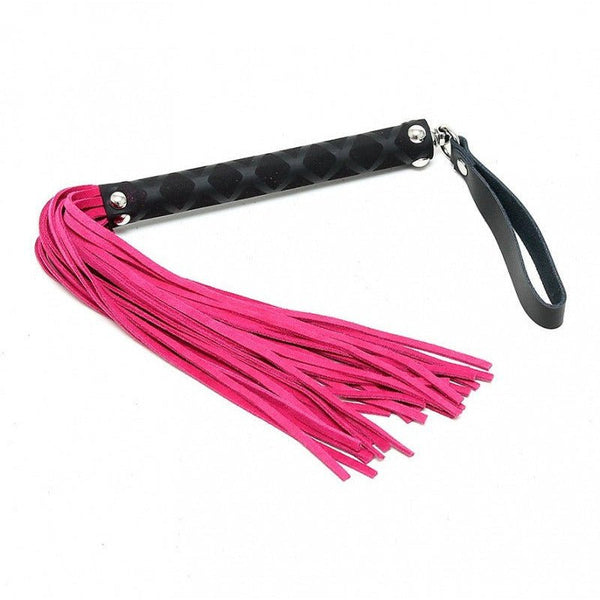 Rimba Small Whip With 30 Strings Rosa - Lovebunny.se