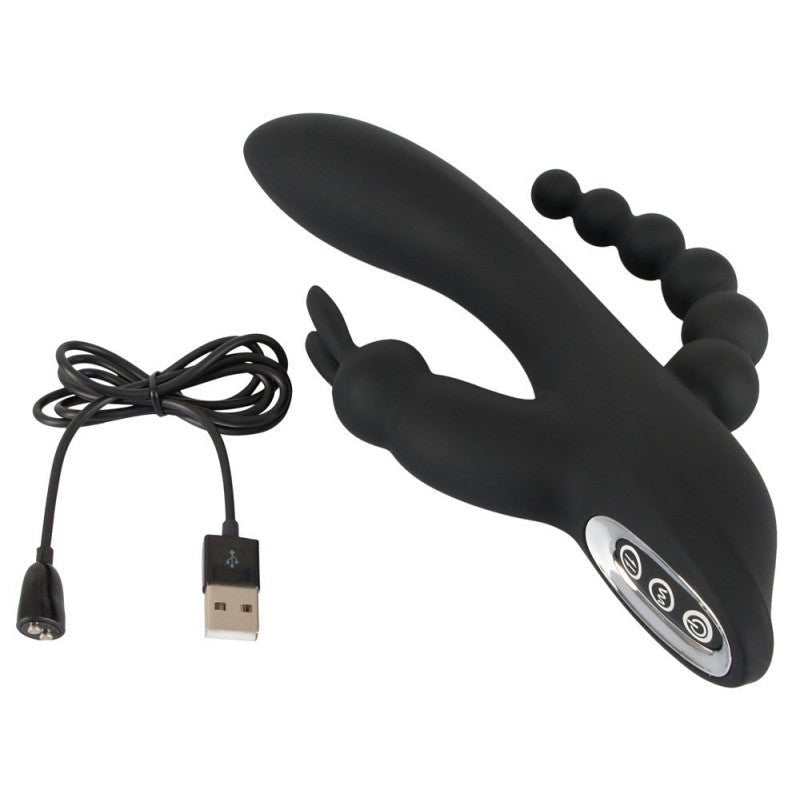 Sweet Smile Triple G-Spot Vibrator - Lovebunny.se