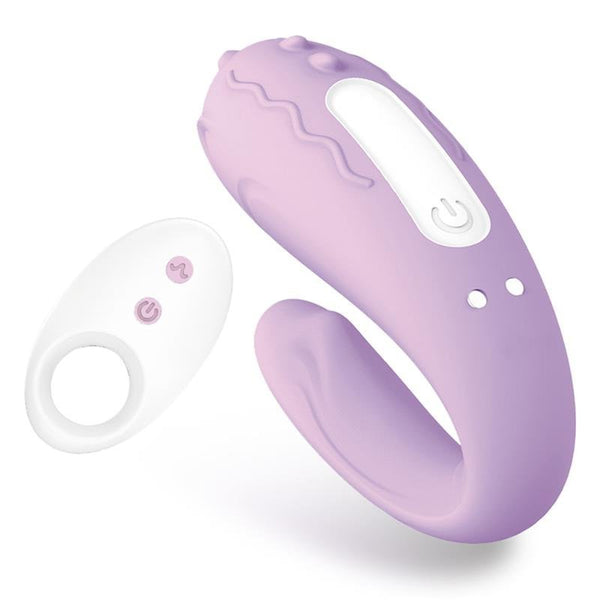 Ünihörn Brightmauve Couples Vibrator Silicone - Lovebunny.se