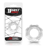 Beast Rings Penisring Polygon Transparent - Lovebunny.se