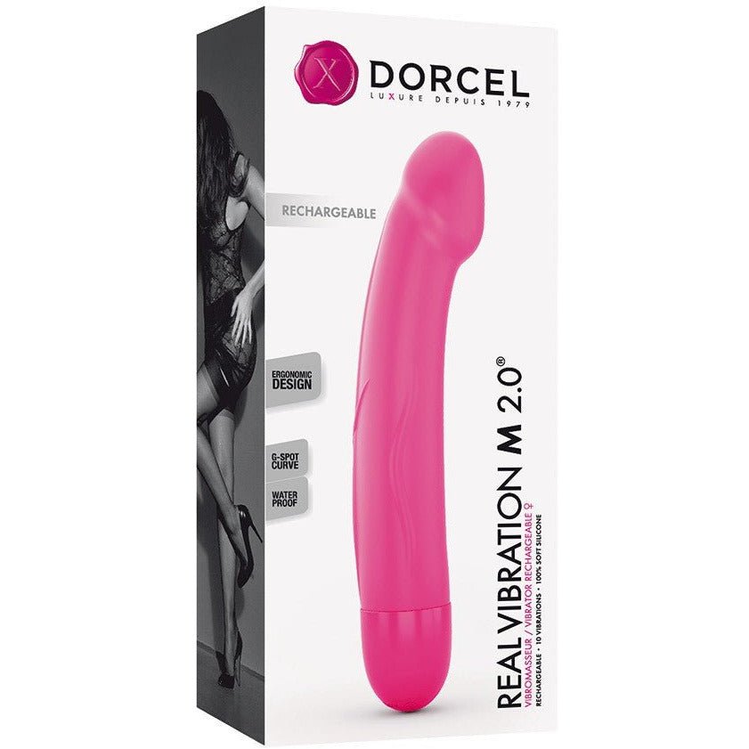 Dorcel Real Vibration M 2.0 Rosa - Lovebunny.se