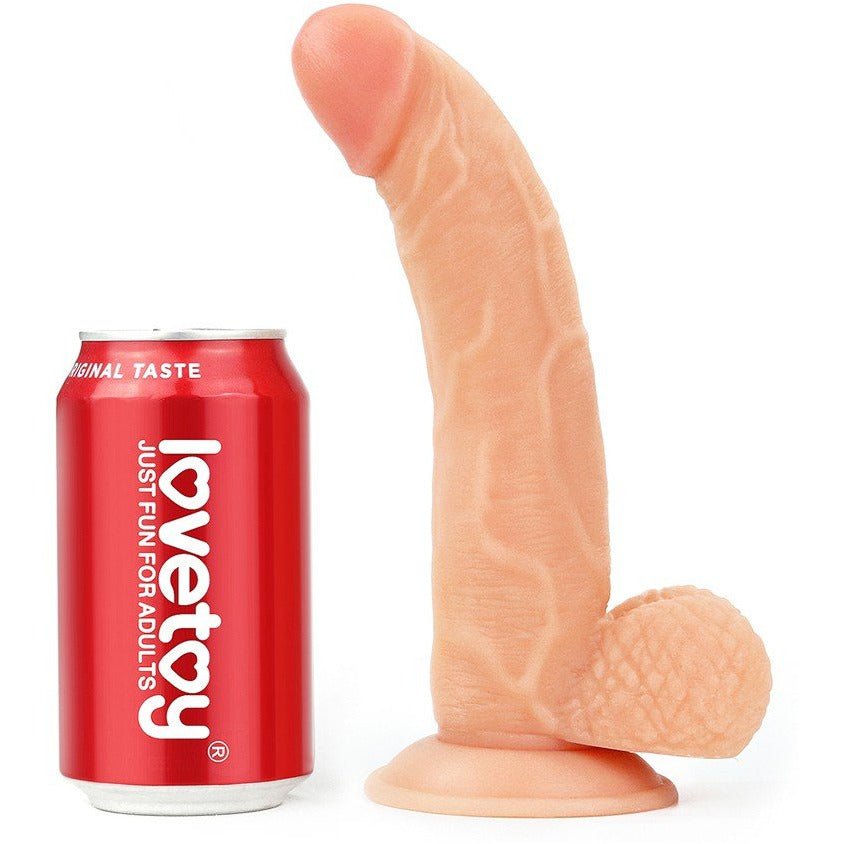 Easy Strap-on Set med Dildo 21.5cm Nude - Lovebunny.se