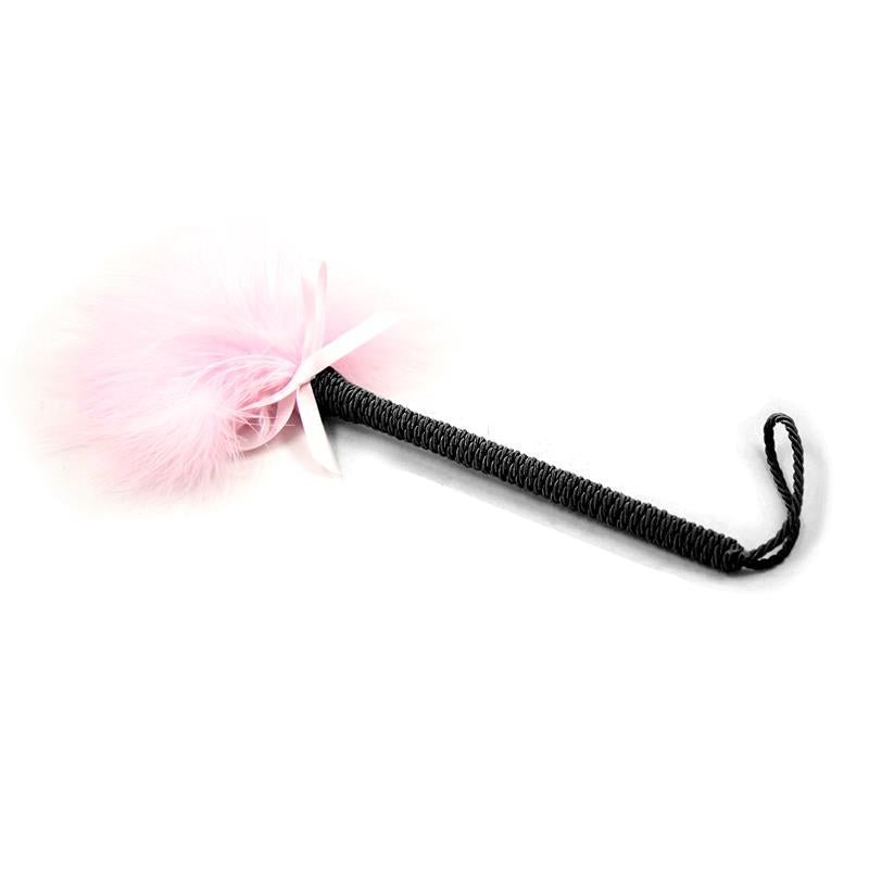 Fetish Addict Feather Tickler with Bow 25 cm Rosa - Lovebunny.se