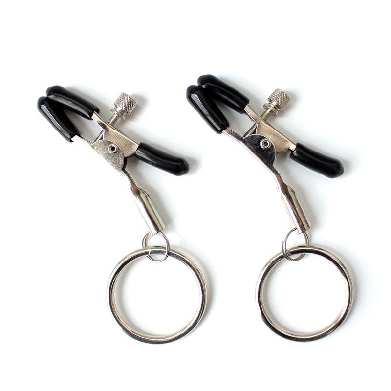 Fetish Addict Nipple Clamp with O Ring Metal - Lovebunny.se