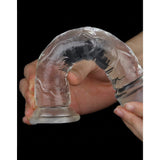 Flawless Clear Dildo 18cm - Lovebunny.se