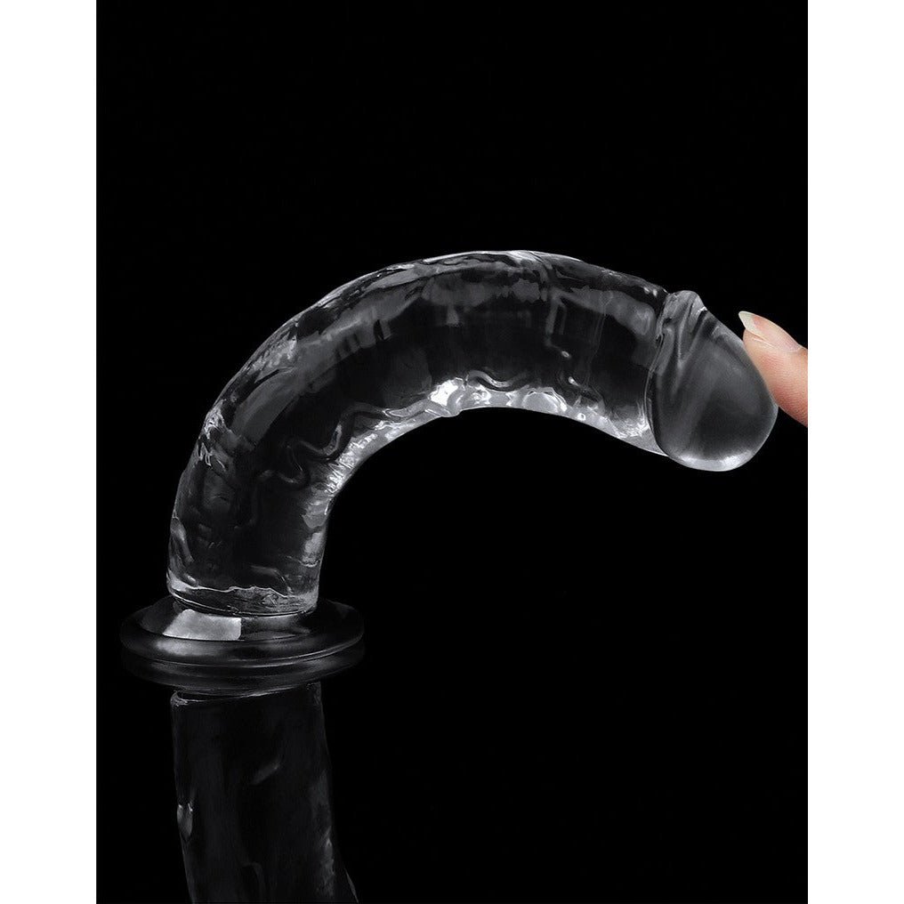 Flawless Clear Dildo 18cm - Lovebunny.se