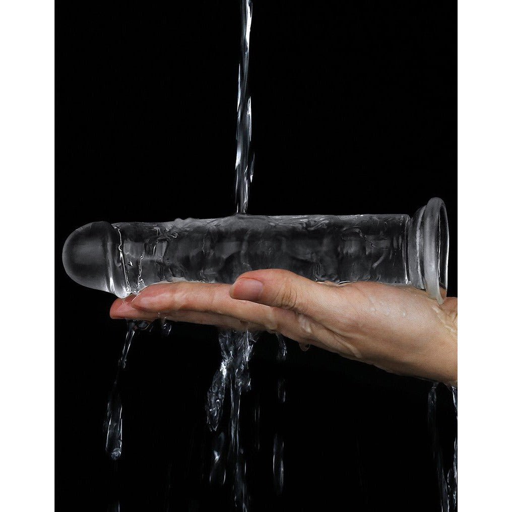 Flawless Clear Dildo 18cm - Lovebunny.se