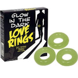 Glow in The Dark Penisring 3 pack - Lovebunny.se