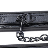 INTOYOU Adjustable Ankle Cuffs Sapphire Vegan Leather - Lovebunny.se