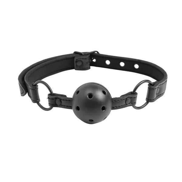 INTOYOU Adjustable Breathable Ball Gag Vegan Leather - Lovebunny.se