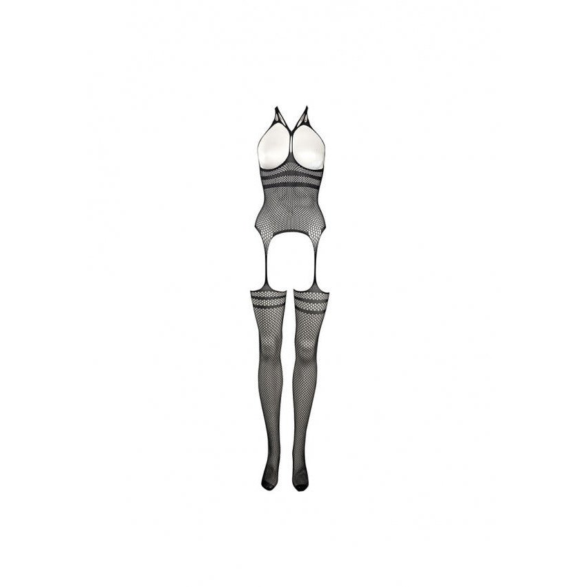 Le Désir Garterbelt Stockings with Open Design - Lovebunny.se