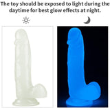 Lumino Play Dildo 19cm Självlysande Dildo - Lovebunny.se