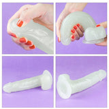 Lumino Play Dildo 19cm Självlysande Dildo - Lovebunny.se
