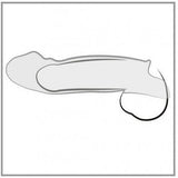 Penis Sleeve with Extension and Ball Ring - Lovebunny.se