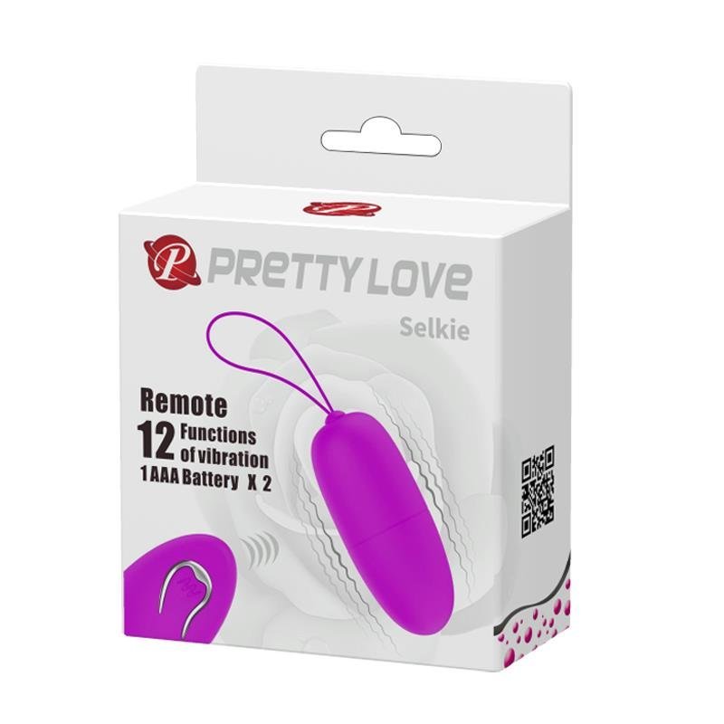 Pretty Love Selkie Vibrating Egg with Remote Control - Lovebunny.se