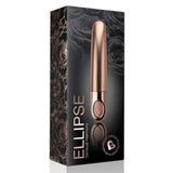Rocks-Off Ellipse Vibrating Bullet Metallic Dusk Pink - Lovebunny.se