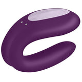 Satisfyer Double Joy Partner Vibrator Lila - Lovebunny.se