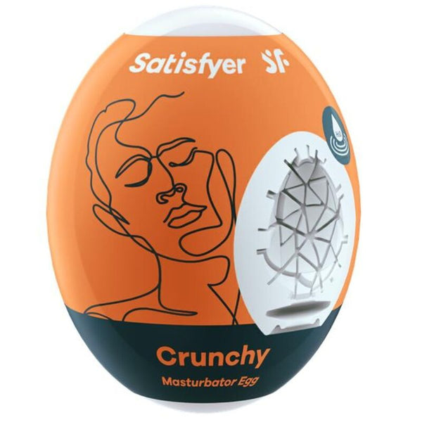 Satisfyer Masturbator Egg Crunchy - Lovebunny.se