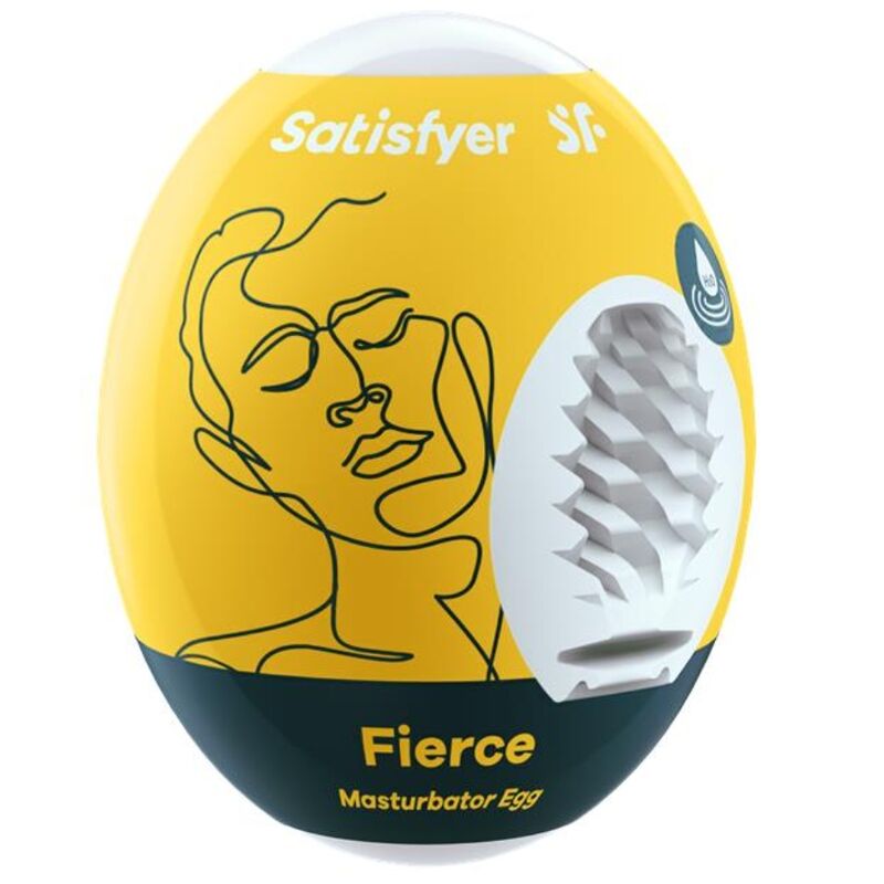 Satisfyer Masturbator Egg Fierce - Lovebunny.se