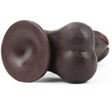 Sliding Skin Dildo 19.5cm Mörk - Lovebunny.se