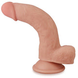 Sliding Skin Dildo 20cm Nude - Lovebunny.se