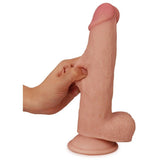 Sliding Skin Dildo 20cm Nude - Lovebunny.se