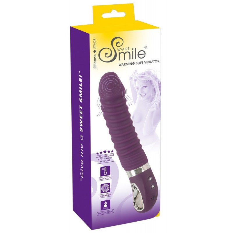 Sweet Smile Warming Soft Vibrator - Lovebunny.se