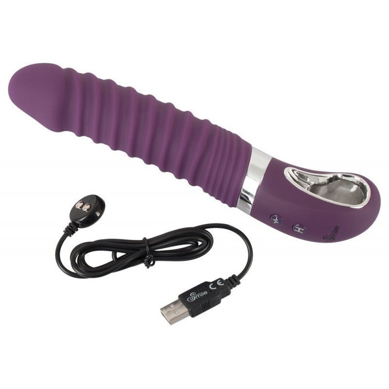Sweet Smile Warming Soft Vibrator - Lovebunny.se