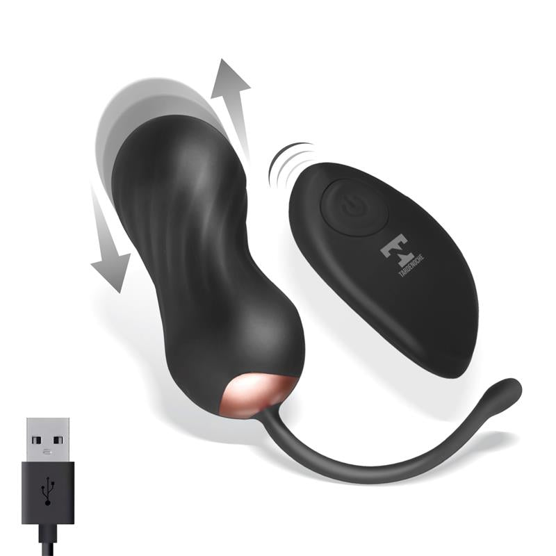 Tardenoche Shove Thrusting and Vibrating Egg with Remote Control - Lovebunny.se