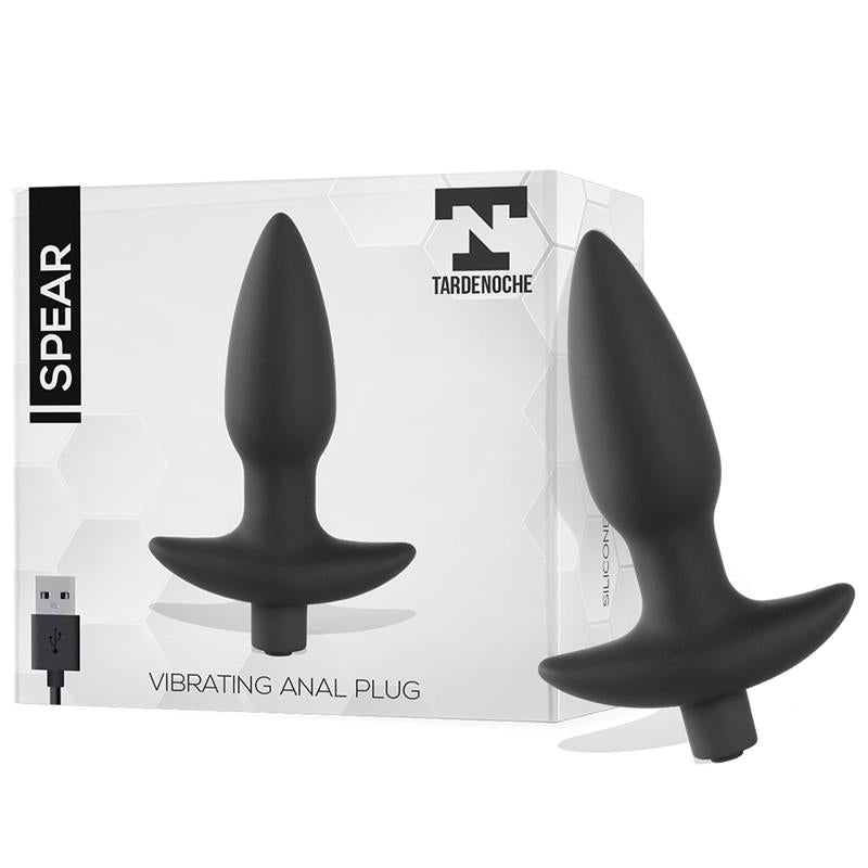 Tardenoche Spear Vibrating Analplug USB Silicone - Lovebunny.se