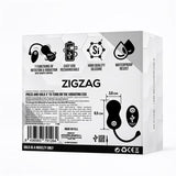 Tardenoche Zigzag Vibrating and Zigzag Egg with Remote Control - Lovebunny.se