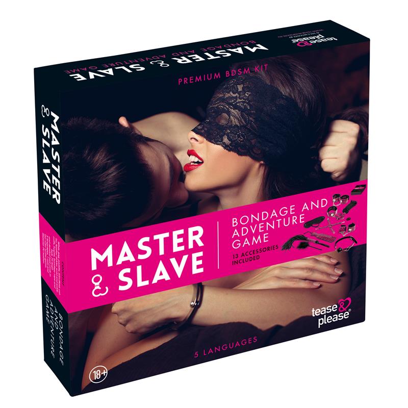 Tease & Please Master & Slave Bondage Game Magenta - Lovebunny.se
