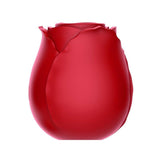 Ünihörn Redrose Clitoris Sucker with Magnetic Base USB Silicone - Lovebunny.se
