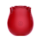 Ünihörn Redrose Clitoris Sucker with Magnetic Base USB Silicone - Lovebunny.se
